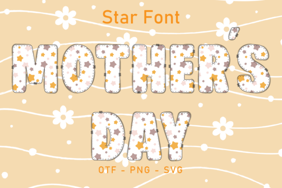 Bring a Hand-Drawn Sparkle to Your Projects with Mother's Day Star