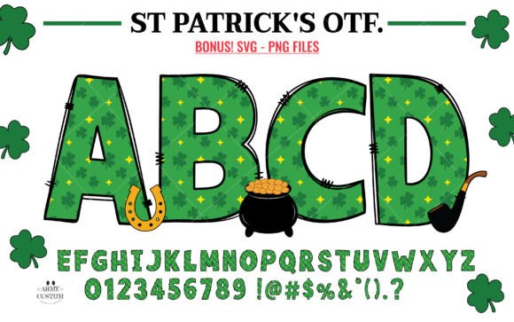 Bring Irish Charm to Your Designs with This Festive Typeface