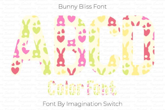 Bunny Bliss: A Font That Brings Colorful Personality to Your Projects