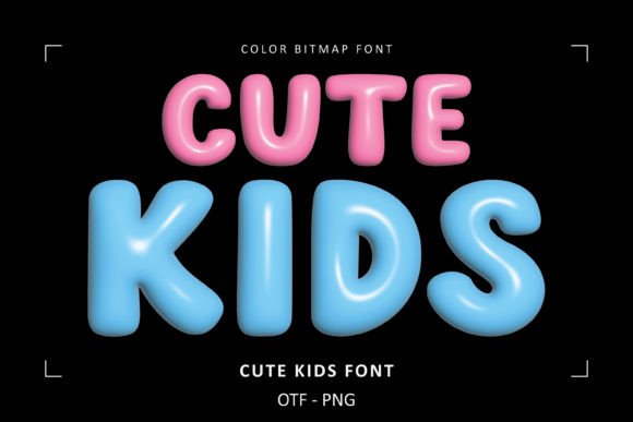 Cute Kids: A Font That Brings Joy to Every Design