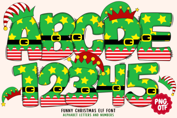 Funny Christmas Elf Font: A Playful Type for Holiday Cheer
