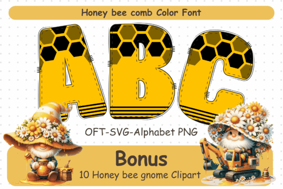 Honey Bee Comb: A Playful Font for Creative Projects