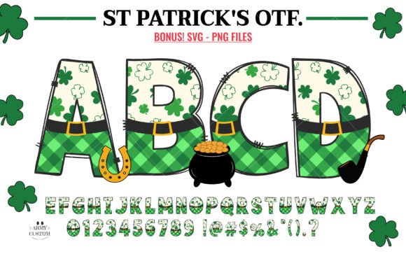 St. Patrick's Shamrock Plaid: Infuse Designs with Irish Charm